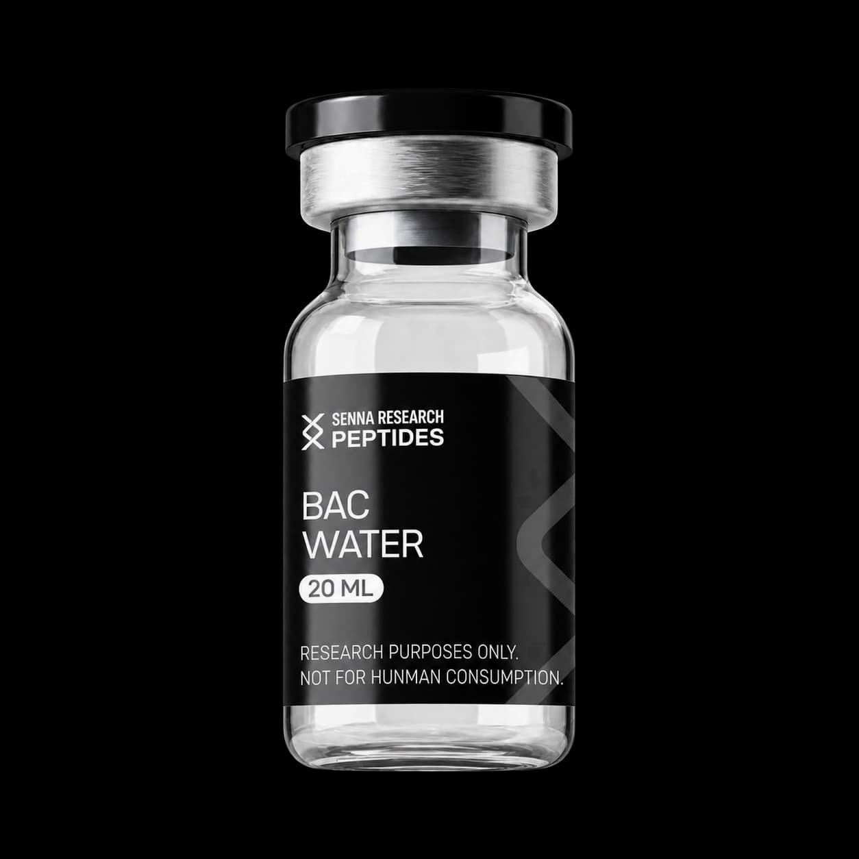 BAC Water research vial