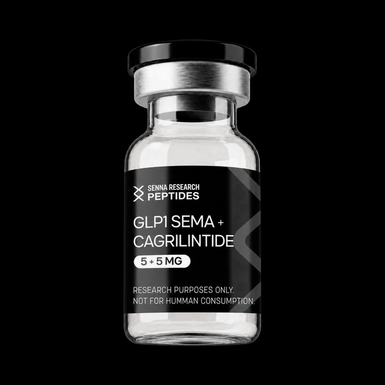 GLP1 SEMA + Cagrilintide research vial
