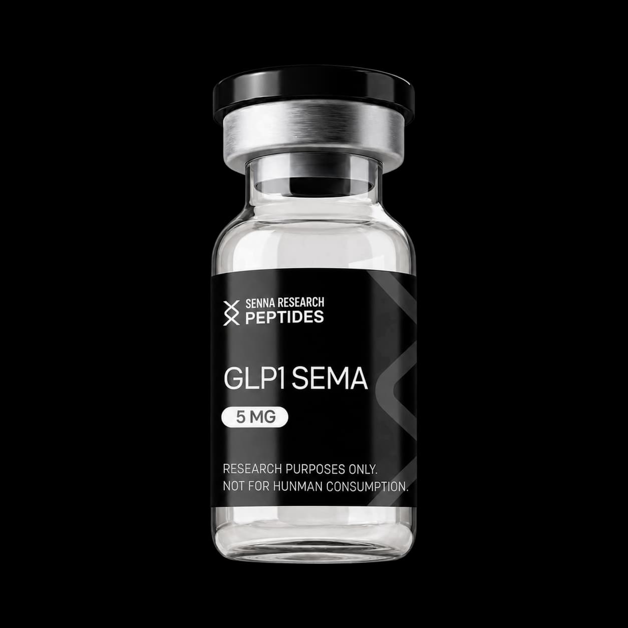 GLP1 SEMA research vial