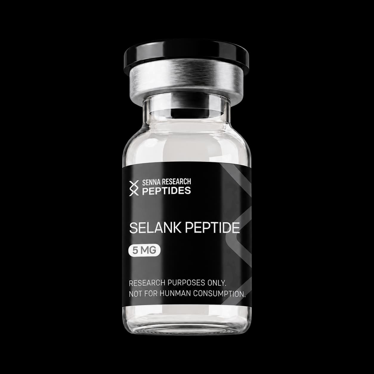 Selank Peptide research vial